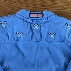 VINEYARD VINES MENS LACROSSE SHEP SHIRT MEDIUM